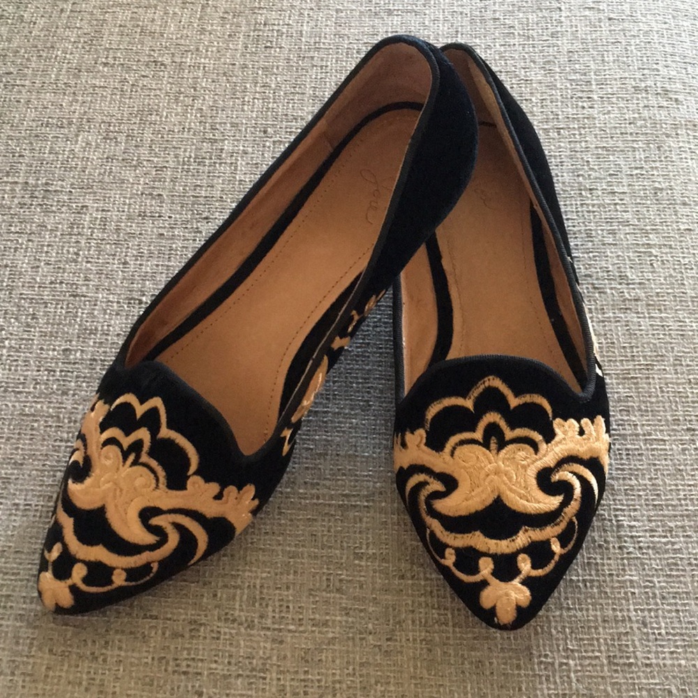 Joie Sabina embroidered flats - Picture 1 of 5